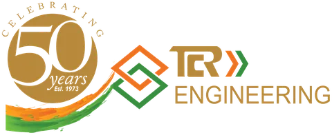 TCR Engineering, 50 years logo