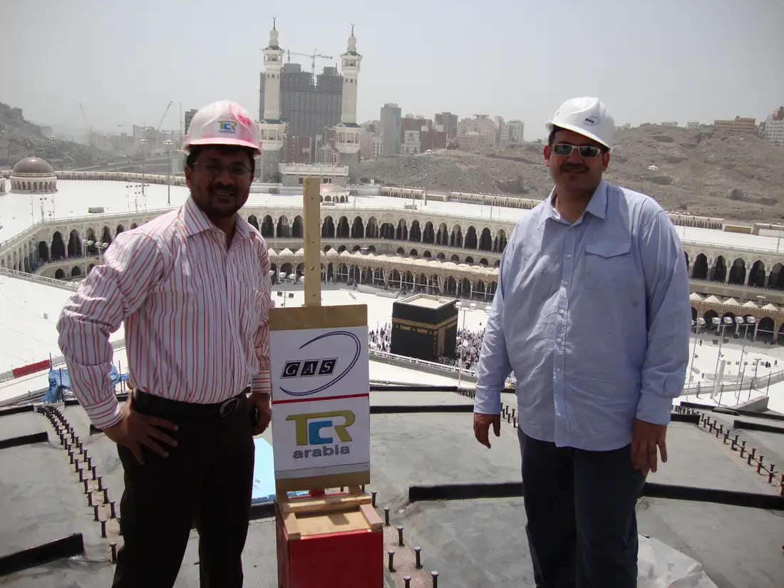 The Safa and Marwa expansion works at Mecca, Kingdom of Saudi Arabia, a TCR Arabia inspection project