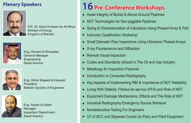 6th Middle East NDT Conference and Exhibition