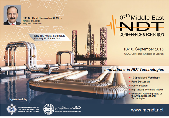 7th Middle East NDT Conference and Exhibition