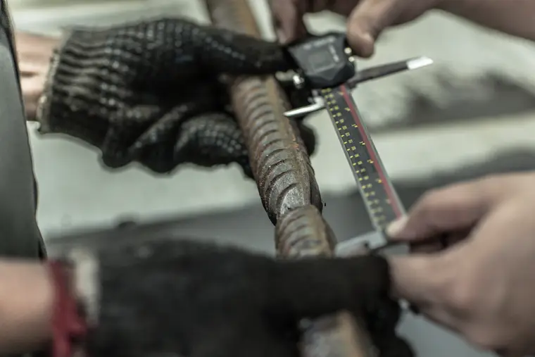 Third-party inspection at the manufacturer's works.