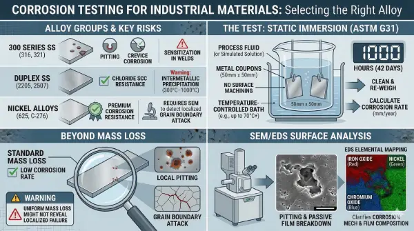 Corrosion Testing for Industrial Materials