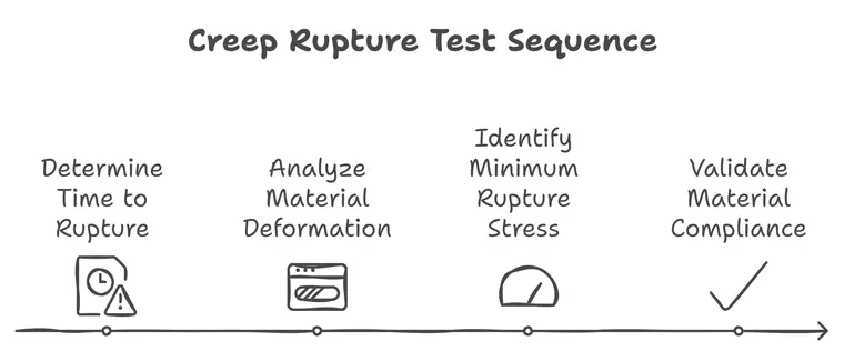 Creep Rupture Testing of SUPER 304H as per BHEL spec in India