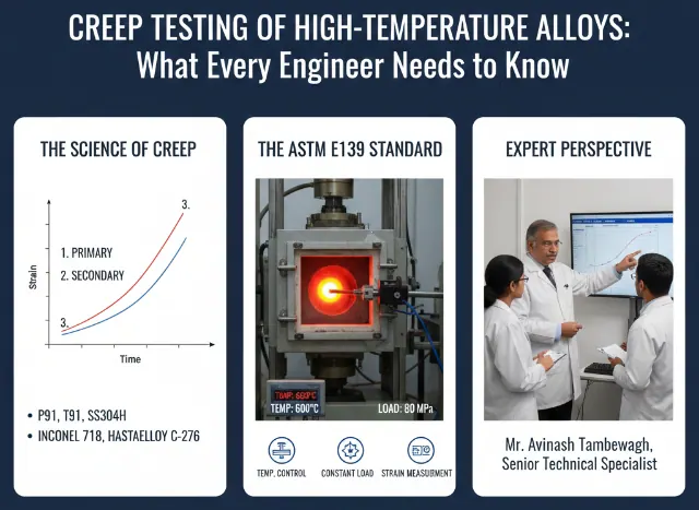 Creep Testing of High-Temperature Alloys | TCR Engineering