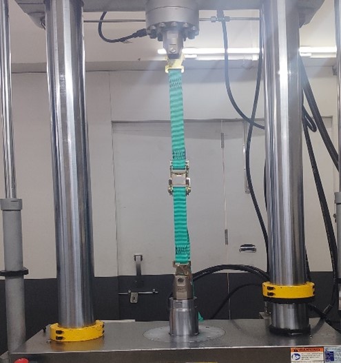 Ensure cargo strap safety with TCR's cyclic load testing—simulate real-world stress, verify durability, and prevent fatigue failures.