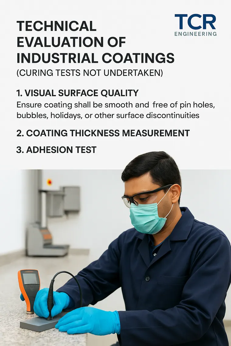 Technical Evaluation of Industrial Coatings at TCR Engineering's Advanced Materials Lab