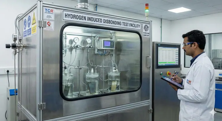 Hydrogen Induced Disbonding Test: TCR Engineering's Mumbai Lab Sets New Safety Standards