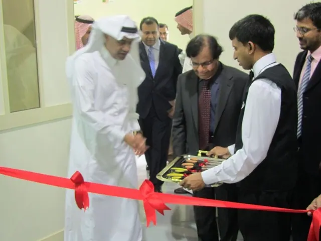 Inauguration of the Laboratory at TCR Arabia