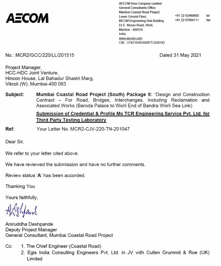Mumbai Coastal Road