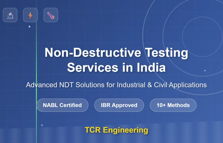 Non-Destructive Testing (NDT) Services in India: Complete Guide to Methods, Applications & NABL Certified Solutions