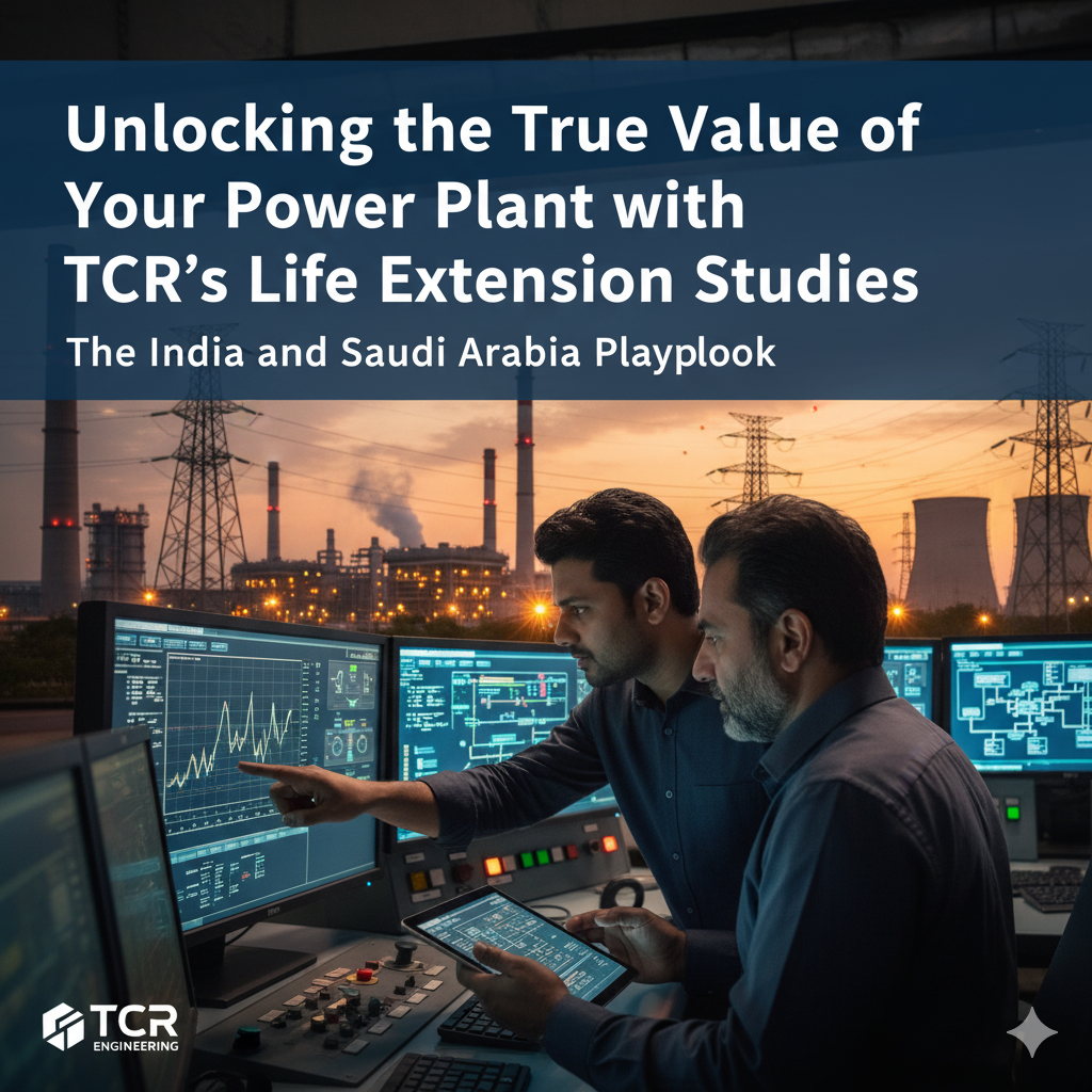 Unlocking the True Value of Your Power Plant with TCR's Life Extension Studies - The India and Saudi Arabia Playbook