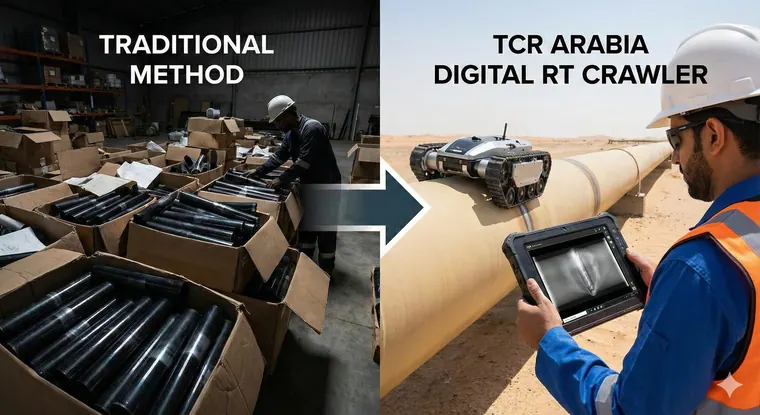 RT Crawler Technique Gets Saudi Aramco's Nod: A Game-Changer for Pipeline Radiography