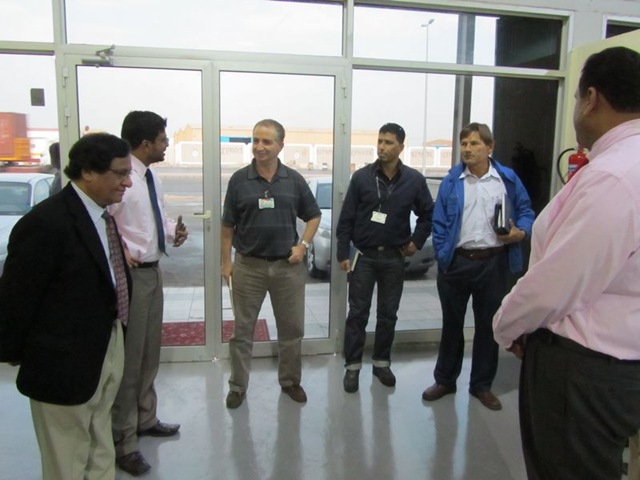 Saudi Aramco visits TCR Arabia in Dammam