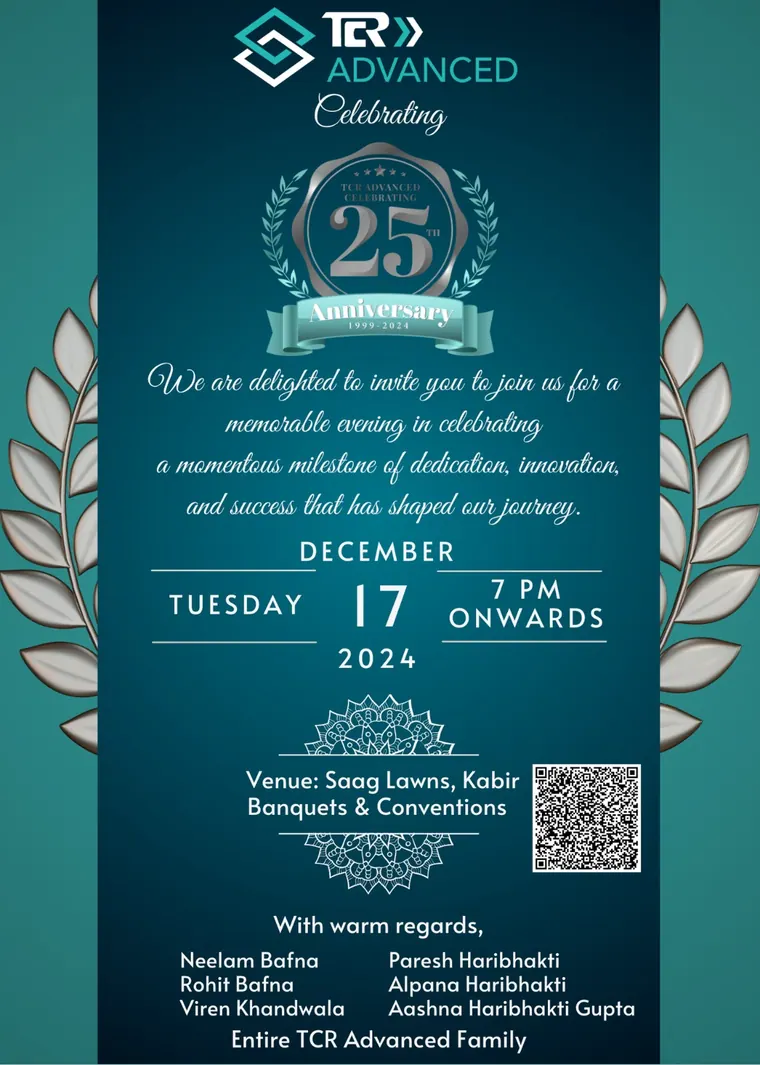 TCR Advanced: 25 Years of Innovation and Excellence