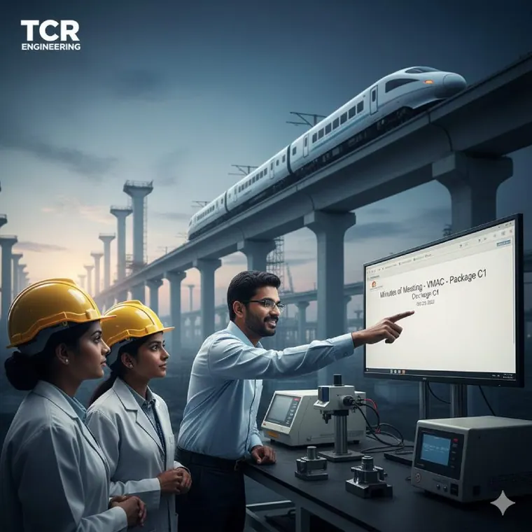 TCR Engineering Approved for India's Landmark High Speed Rail Project Testing