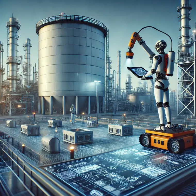 TCR's storage tank inspection solution