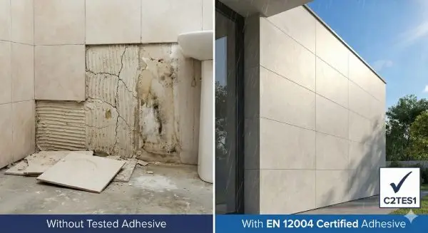 Tile Adhesive EN 12004 Testing