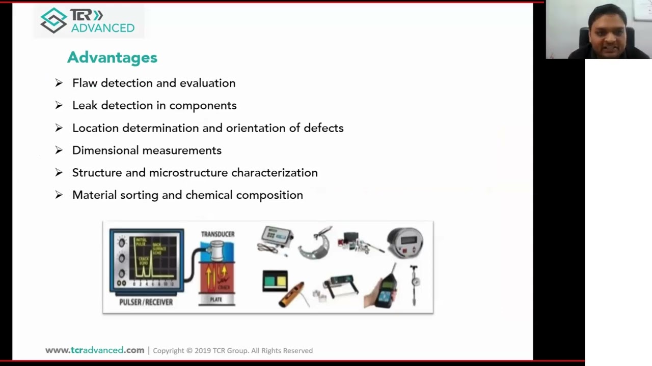 Video: Webinar on : Optimal NDT Technique for Inspection Precision & Overview of Advanced NDT Techniques
