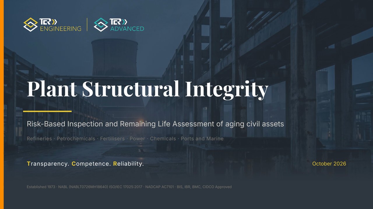 Video: Plant Structural Integrity: RBI and Remaining Life of Aging Civil Assets | TCR Engineering