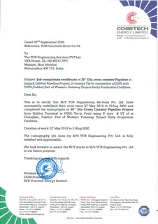 First page of Corrtech DUPL Appreciation