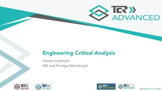 First page of Engineering Critical Analysis