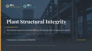 First page of Plant Structural Integrity: Risk-Based Inspection and Remaining Life Assessment of Aging Civil Assets