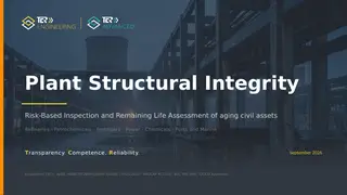 First page of Plant Structural Integrity: Risk-Based Inspection and Remaining Life Assessment of Aging Civil Assets