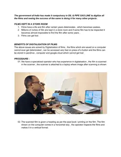 First page of Radiographic Film Digitisation