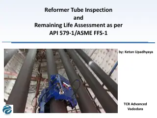 First page of RCA and RLA of Reformer Tubes