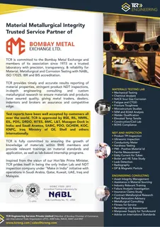 First page of TCR and BME for Metal Traders