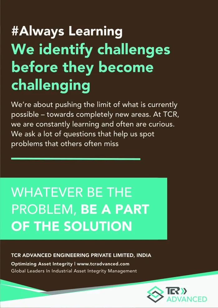 TCR Advanced A0 poster: We identify challenges before they become challenging