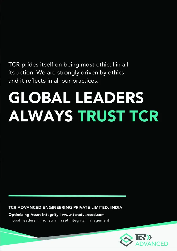 TCR Advanced A0 poster: Global leaders always trust TCR