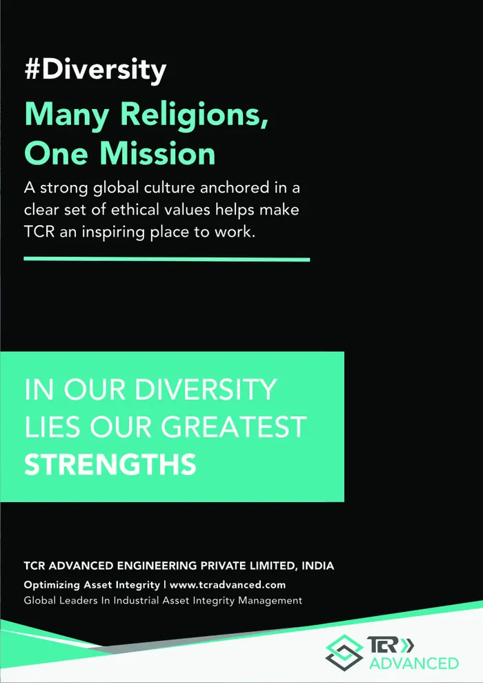TCR Advanced A0 poster: Many religions, one mission