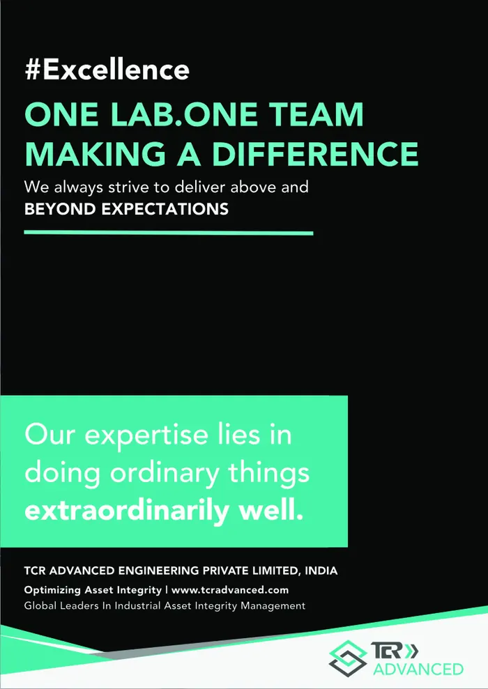 TCR Advanced A0 poster: One lab. One team, making a difference