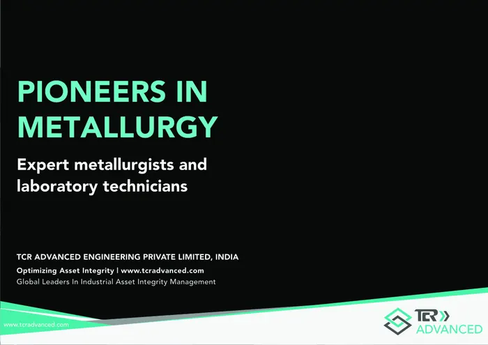 TCR Advanced A0 poster: Pioneers in metallurgy