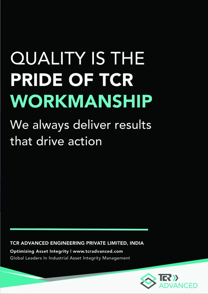 TCR Advanced A0 poster: Quality is the pride of TCR workmanship