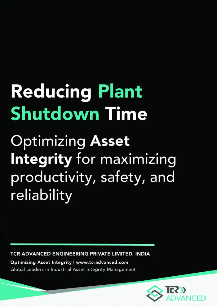 TCR Advanced A0 poster: Reducing plant shutdown time