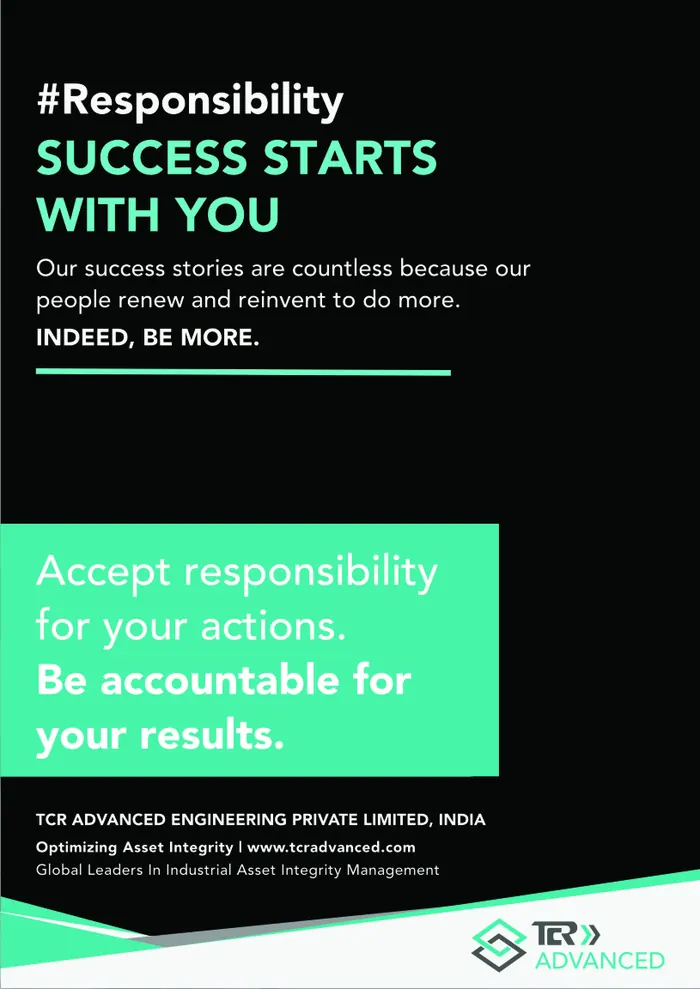 TCR Advanced A0 poster: Success starts with you