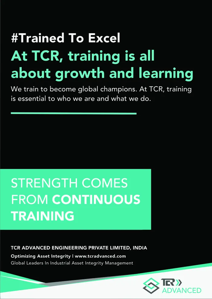 TCR Advanced A0 poster: At TCR, training is all about growth and learning